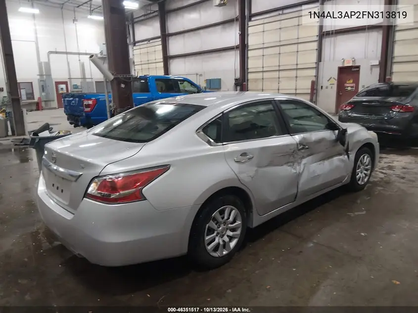 2015 NISSAN ALTIMA VIN 1N4AL3AP2FN313819 — фото 4