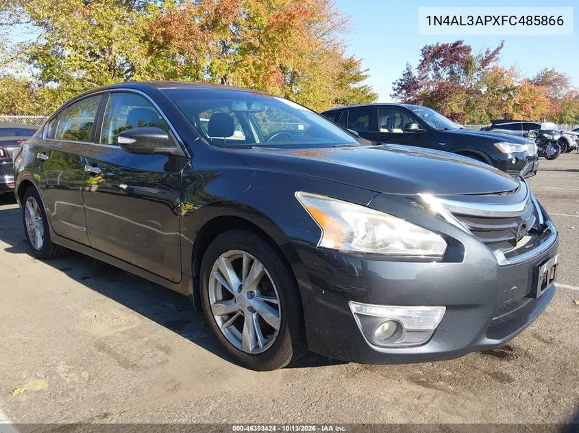 NISSAN ALTIMA 2015, VIN 1N4AL3APXFC485866