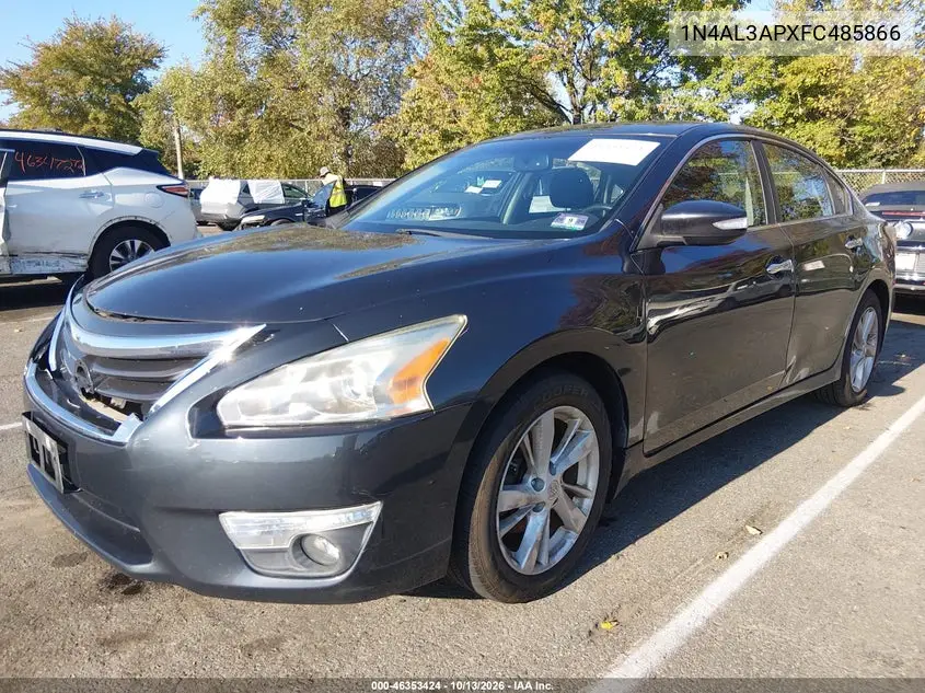 2015 NISSAN ALTIMA VIN 1N4AL3APXFC485866 — фото 2