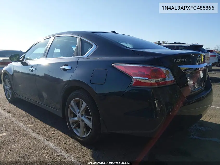 2015 NISSAN ALTIMA VIN 1N4AL3APXFC485866 — фото 3