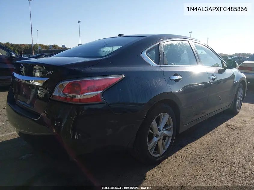 2015 NISSAN ALTIMA VIN 1N4AL3APXFC485866 — фото 4