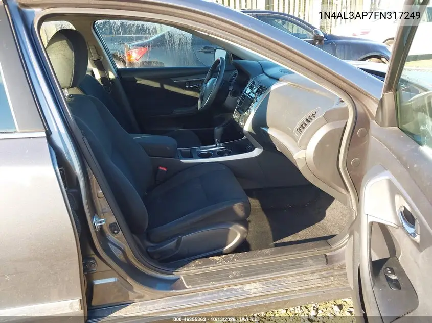 2015 NISSAN ALTIMA VIN 1N4AL3AP7FN317249 — фото 5