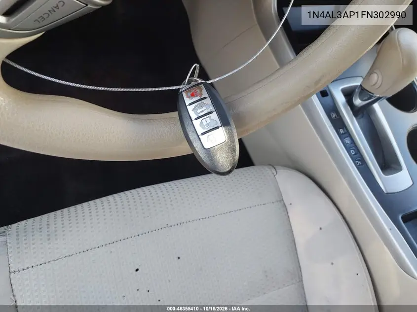2015 NISSAN ALTIMA VIN 1N4AL3AP1FN302990 — фото 11