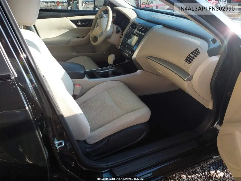 2015 NISSAN ALTIMA VIN 1N4AL3AP1FN302990 — фото 5