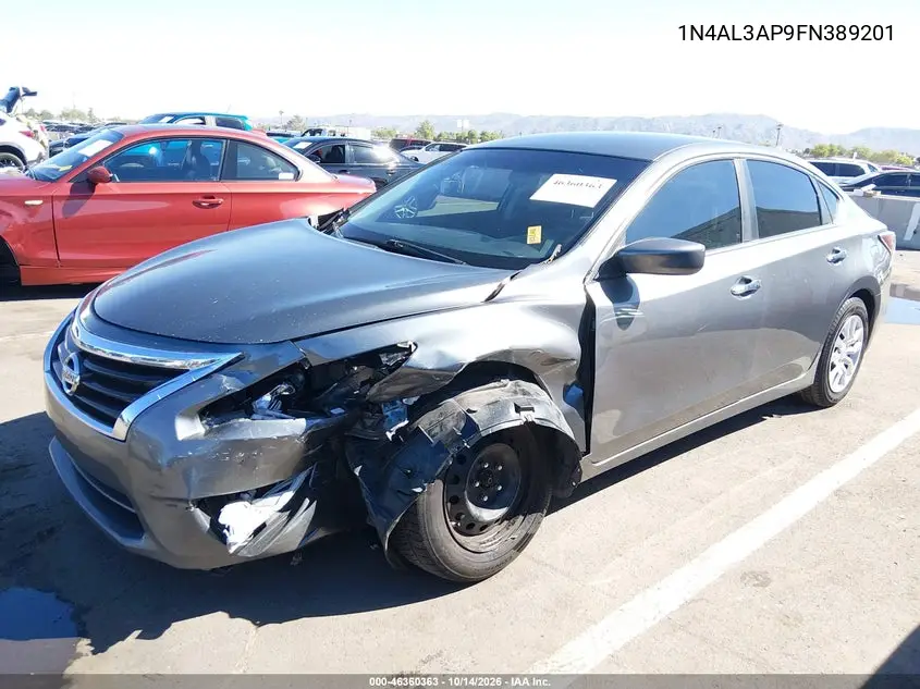 2015 NISSAN ALTIMA VIN 1N4AL3AP9FN389201 — фото 2