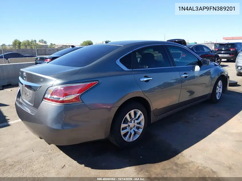 2015 NISSAN ALTIMA VIN 1N4AL3AP9FN389201 — фото 4