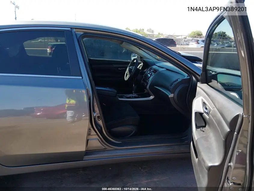 2015 NISSAN ALTIMA VIN 1N4AL3AP9FN389201 — фото 5
