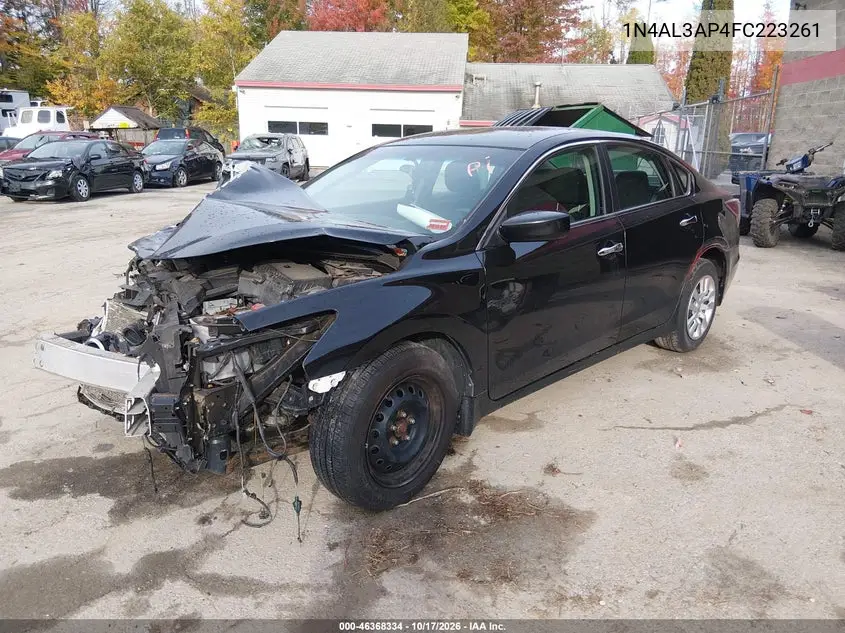 2015 NISSAN ALTIMA VIN 1N4AL3AP4FC223261 — фото 2