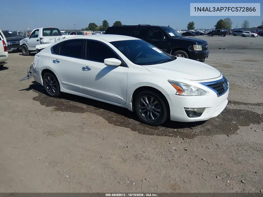 NISSAN ALTIMA 2015, VIN 1N4AL3AP7FC572866