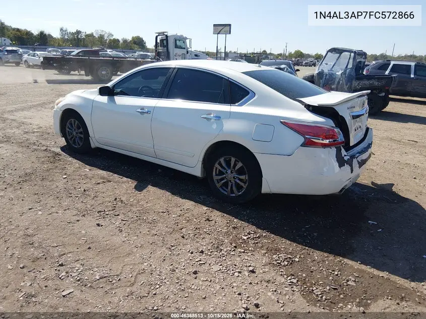 2015 NISSAN ALTIMA VIN 1N4AL3AP7FC572866 — фото 3
