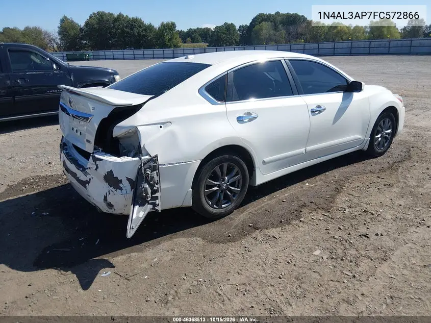 2015 NISSAN ALTIMA VIN 1N4AL3AP7FC572866 — фото 4