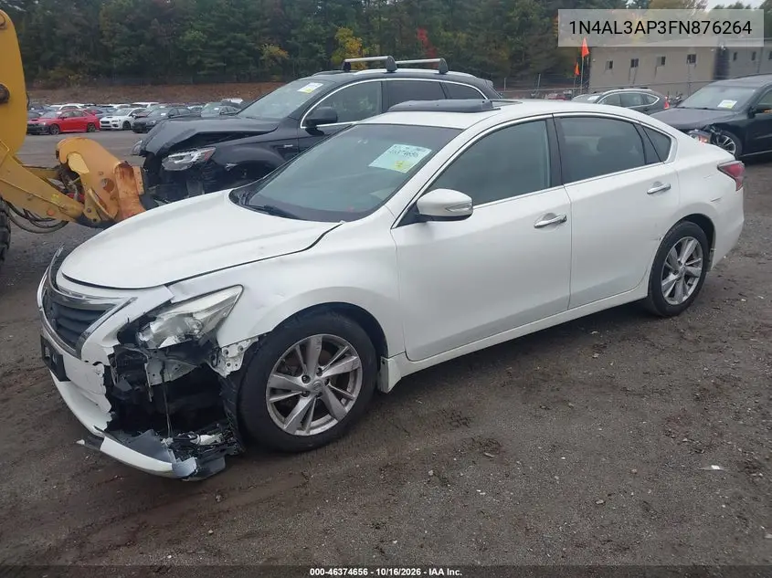 2015 NISSAN ALTIMA VIN 1N4AL3AP3FN876264 — фото 2