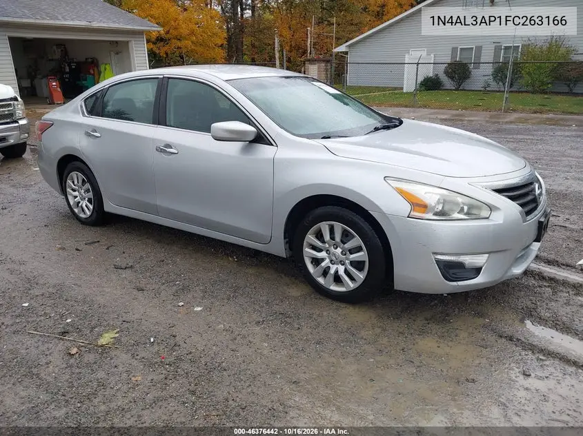 NISSAN ALTIMA 2015, VIN 1N4AL3AP1FC263166