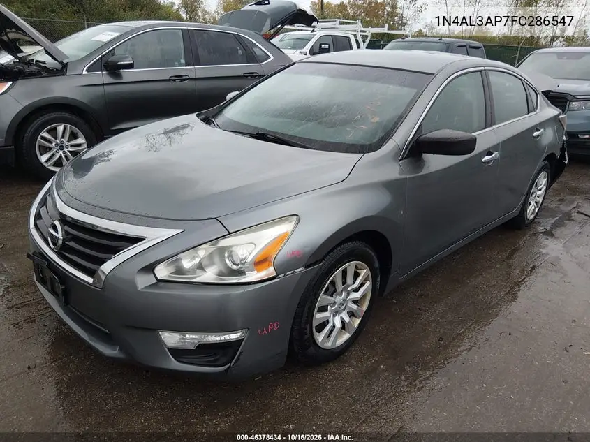 2015 NISSAN ALTIMA VIN 1N4AL3AP7FC286547 — фото 2
