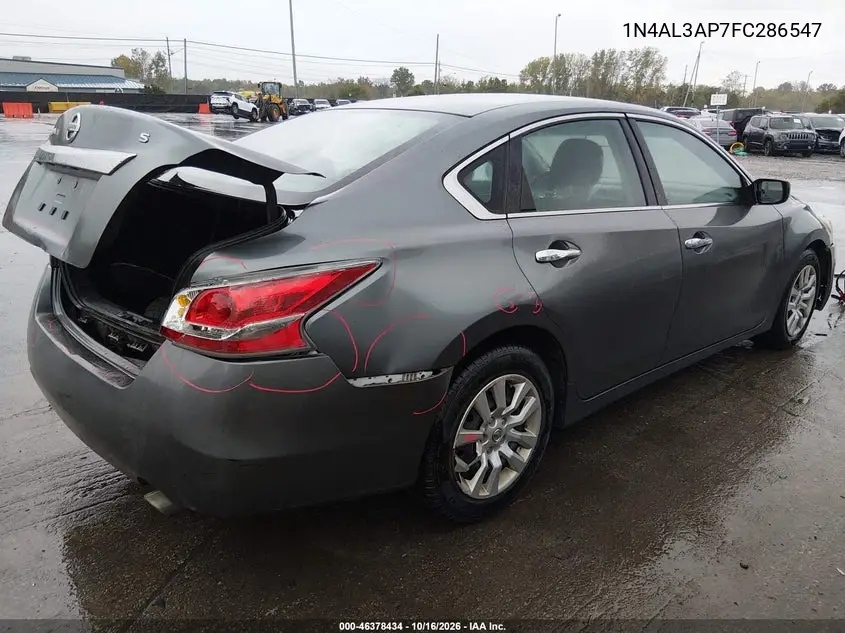 2015 NISSAN ALTIMA VIN 1N4AL3AP7FC286547 — фото 4
