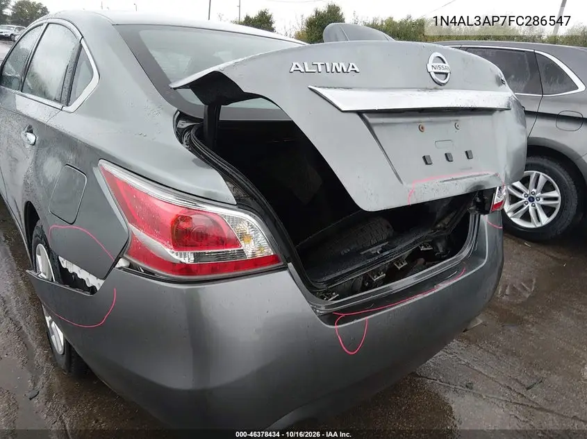 2015 NISSAN ALTIMA VIN 1N4AL3AP7FC286547 — фото 6