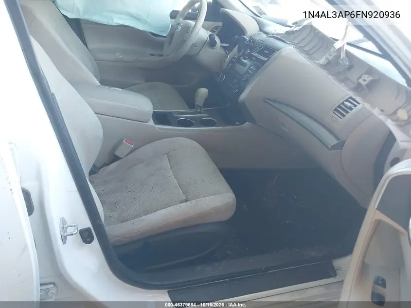 2015 NISSAN ALTIMA VIN 1N4AL3AP6FN920936 — фото 5