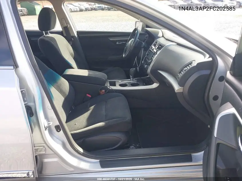 2015 NISSAN ALTIMA VIN 1N4AL3AP2FC202585 — фото 5
