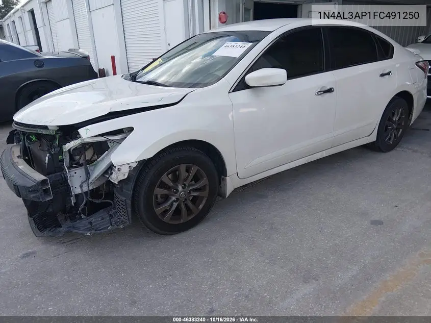 2015 NISSAN ALTIMA VIN 1N4AL3AP1FC491250 — фото 2
