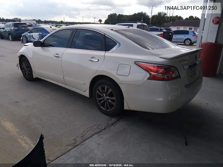 2015 NISSAN ALTIMA VIN 1N4AL3AP1FC491250 — фото 3