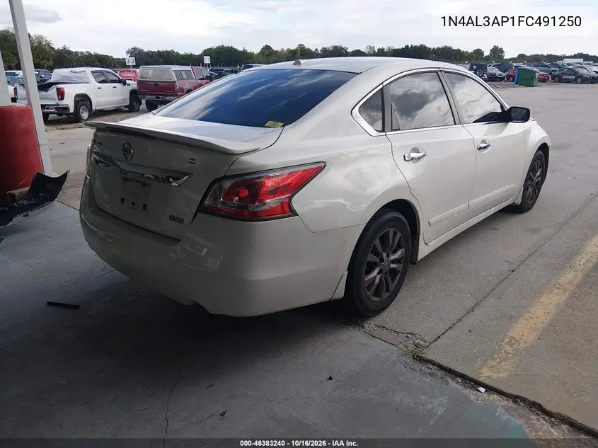 2015 NISSAN ALTIMA VIN 1N4AL3AP1FC491250 — фото 4