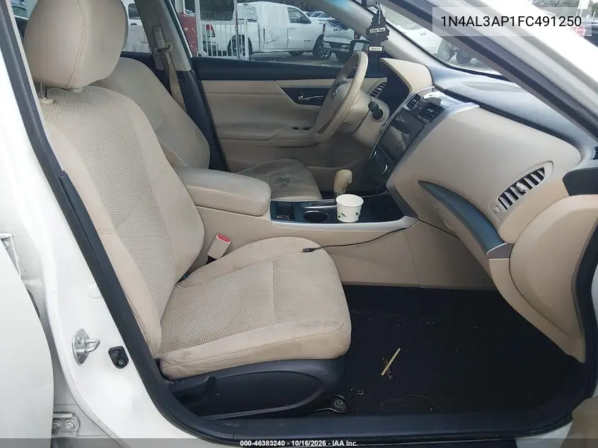 2015 NISSAN ALTIMA VIN 1N4AL3AP1FC491250 — фото 5
