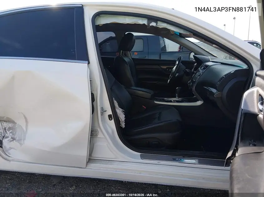 2015 NISSAN ALTIMA VIN 1N4AL3AP3FN881741 — фото 5