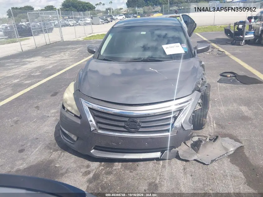 2015 NISSAN ALTIMA VIN 1N4AL3AP5FN350962 — фото 11