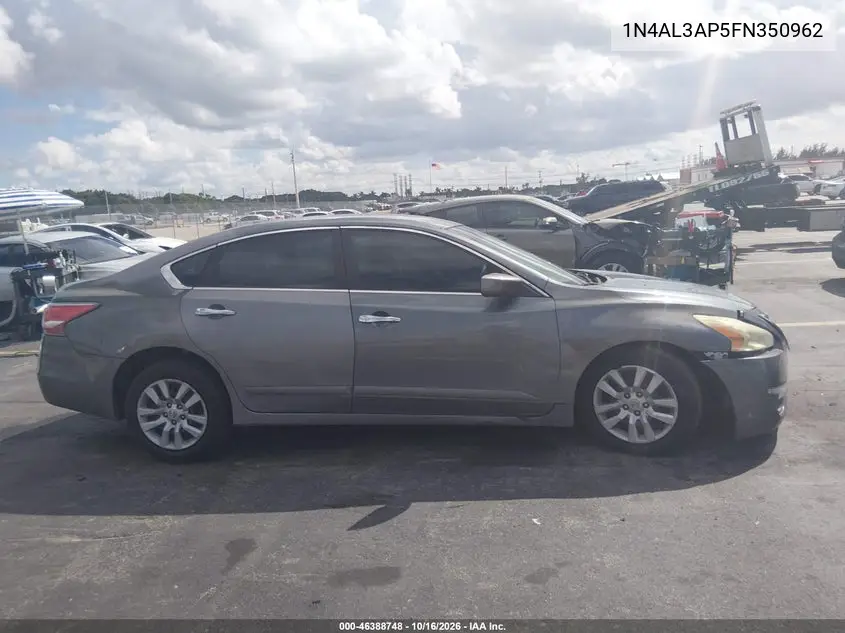 2015 NISSAN ALTIMA VIN 1N4AL3AP5FN350962 — фото 12