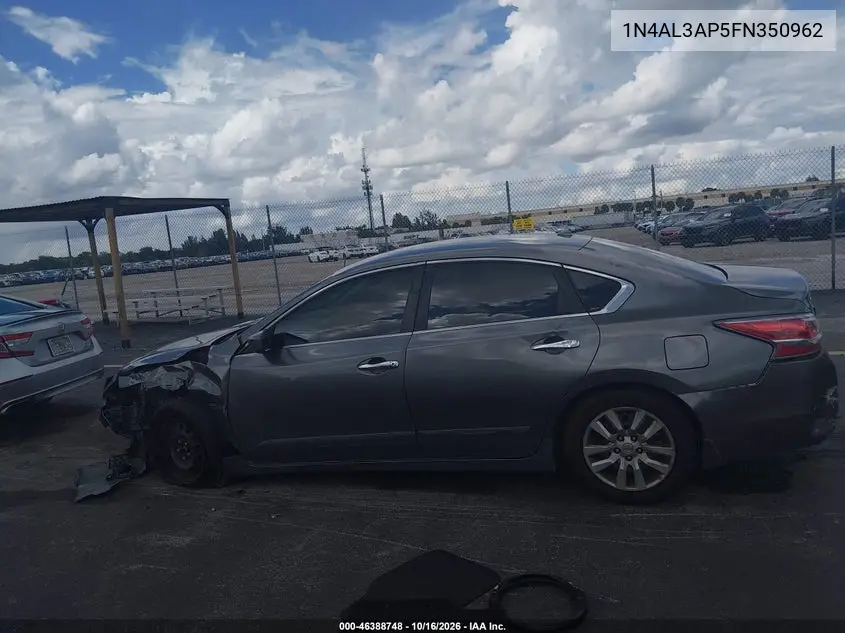 2015 NISSAN ALTIMA VIN 1N4AL3AP5FN350962 — фото 13