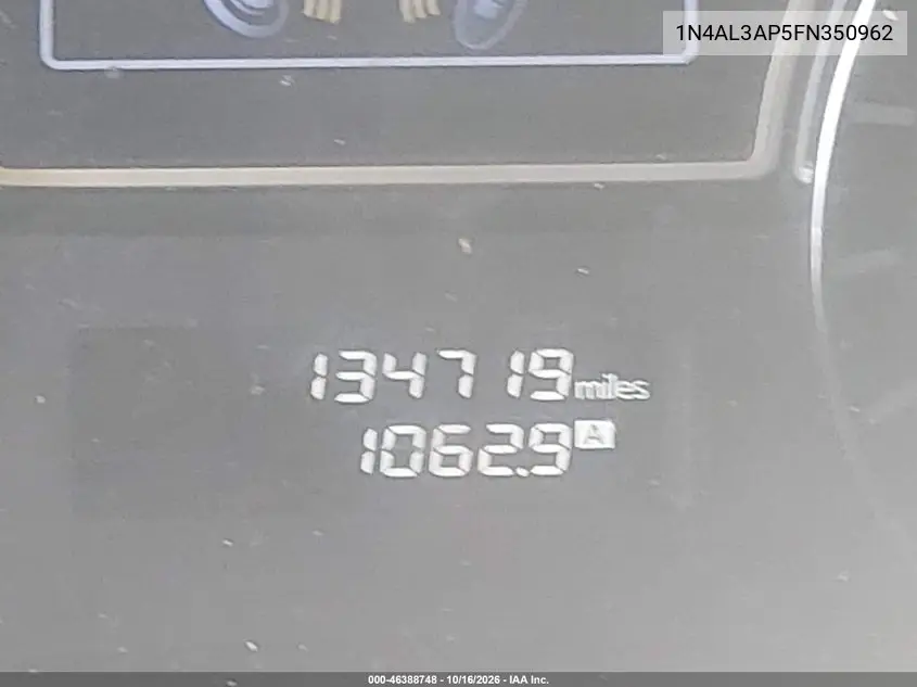 2015 NISSAN ALTIMA VIN 1N4AL3AP5FN350962 — фото 14