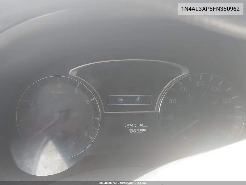 2015 NISSAN ALTIMA VIN 1N4AL3AP5FN350962 — фото 7