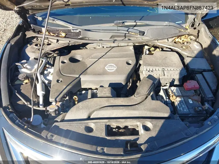2015 NISSAN ALTIMA VIN 1N4AL3AP8FN887423 — фото 10