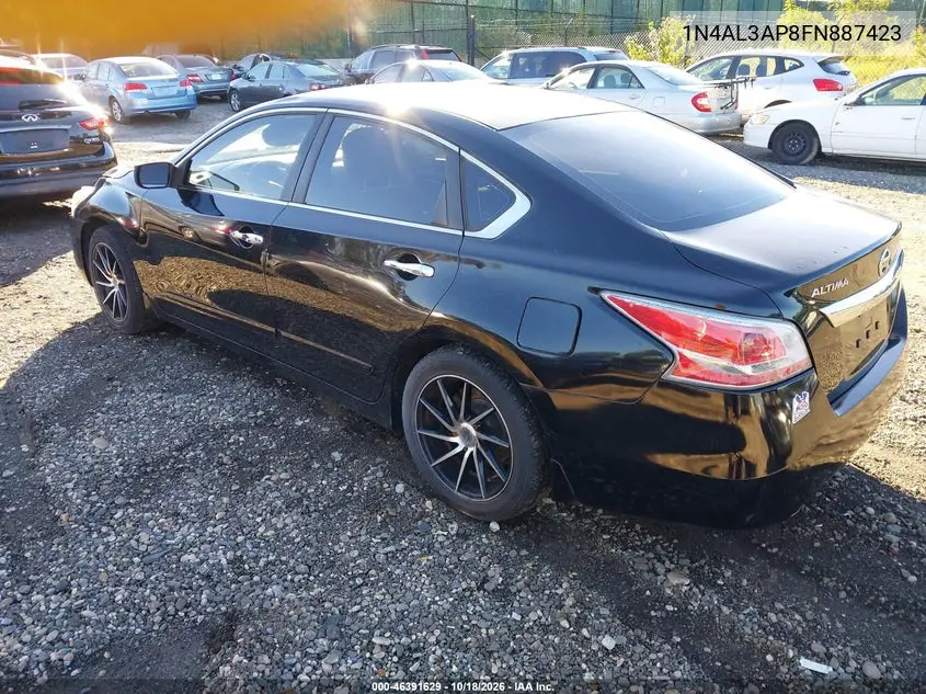 2015 NISSAN ALTIMA VIN 1N4AL3AP8FN887423 — фото 3