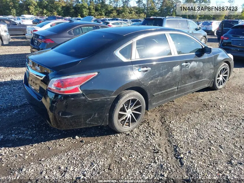 2015 NISSAN ALTIMA VIN 1N4AL3AP8FN887423 — фото 4