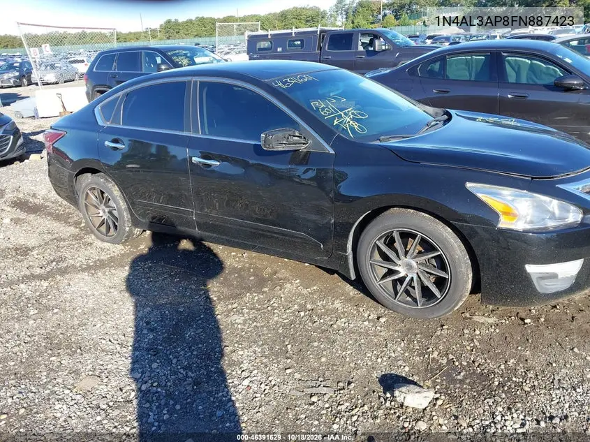 2015 NISSAN ALTIMA VIN 1N4AL3AP8FN887423 — фото 6