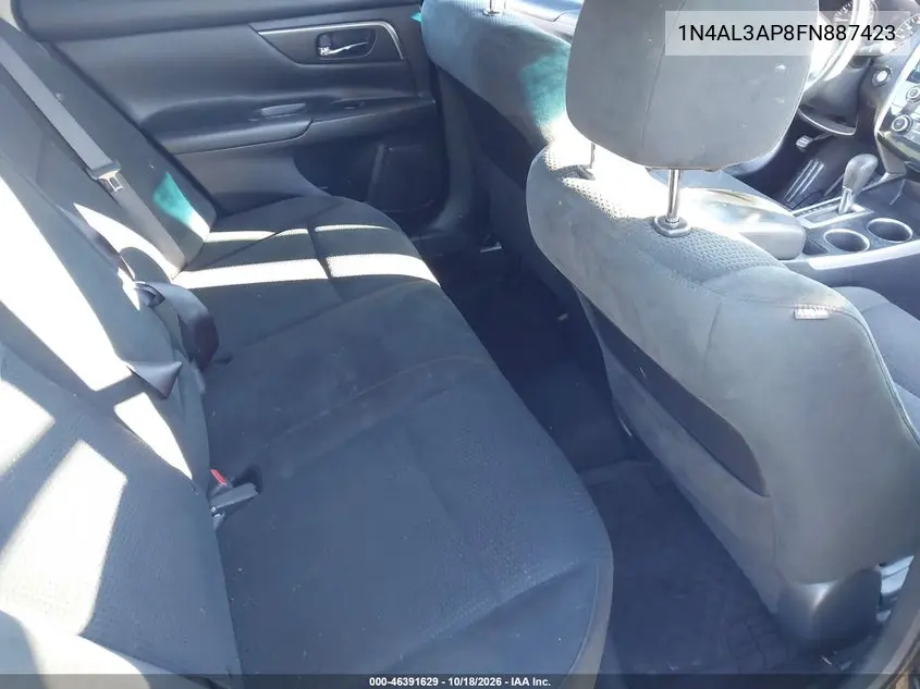 2015 NISSAN ALTIMA VIN 1N4AL3AP8FN887423 — фото 8