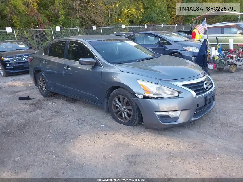 NISSAN ALTIMA 2015, VIN 1N4AL3AP8FC225790