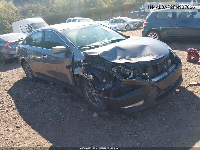 NISSAN ALTIMA 2015, VIN 1N4AL3AP2FN907066