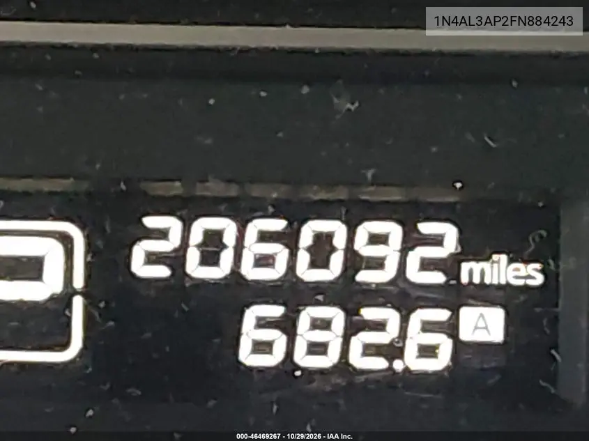 2015 NISSAN ALTIMA VIN 1N4AL3AP2FN884243 — фото 15