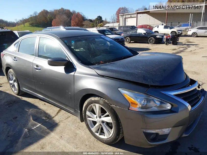NISSAN ALTIMA 2015, VIN 1N4AL3AP0FC197547