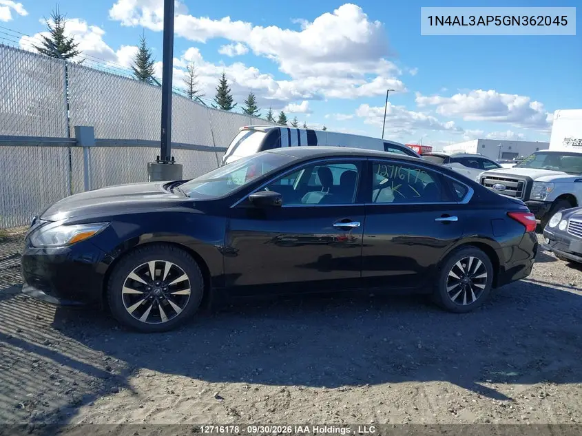 2016 NISSAN ALTIMA VIN 1N4AL3AP5GN362045 — фото 14