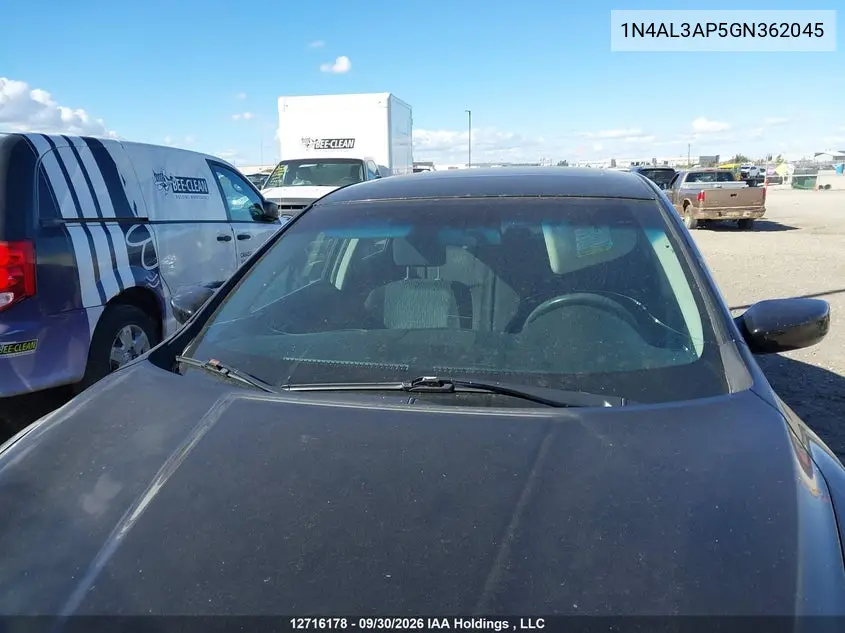 2016 NISSAN ALTIMA VIN 1N4AL3AP5GN362045 — фото 17
