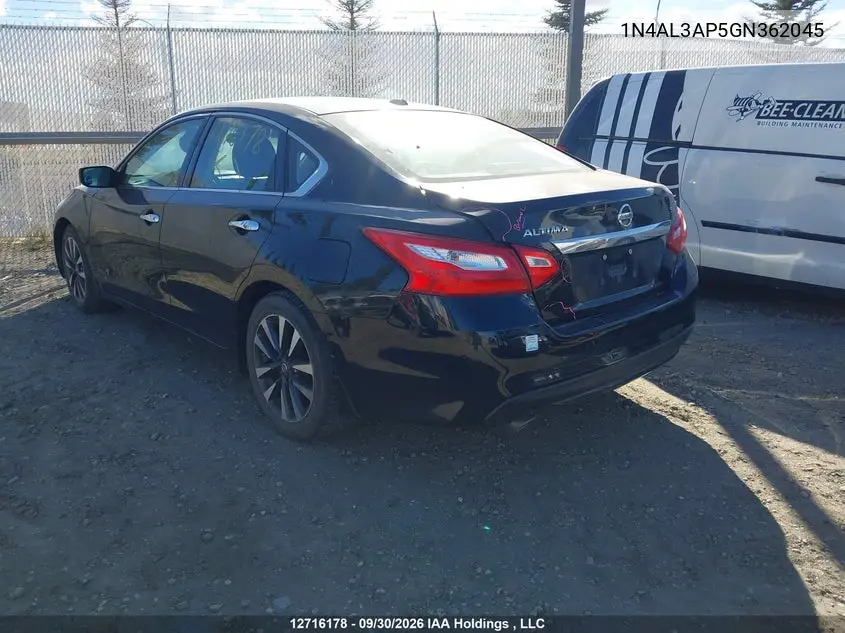 2016 NISSAN ALTIMA VIN 1N4AL3AP5GN362045 — фото 3