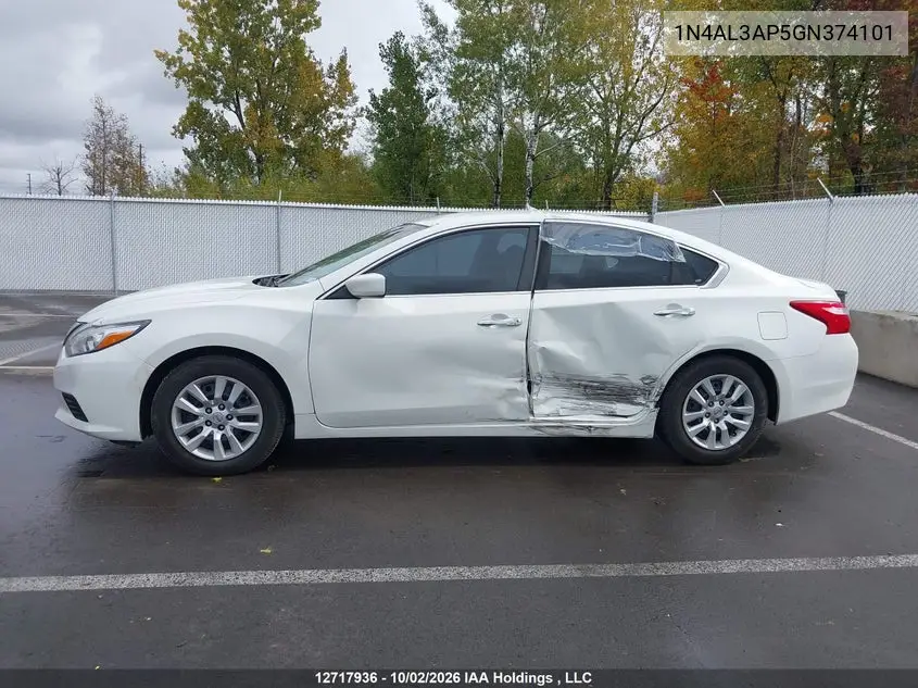2016 NISSAN ALTIMA VIN 1N4AL3AP5GN374101 — фото 15