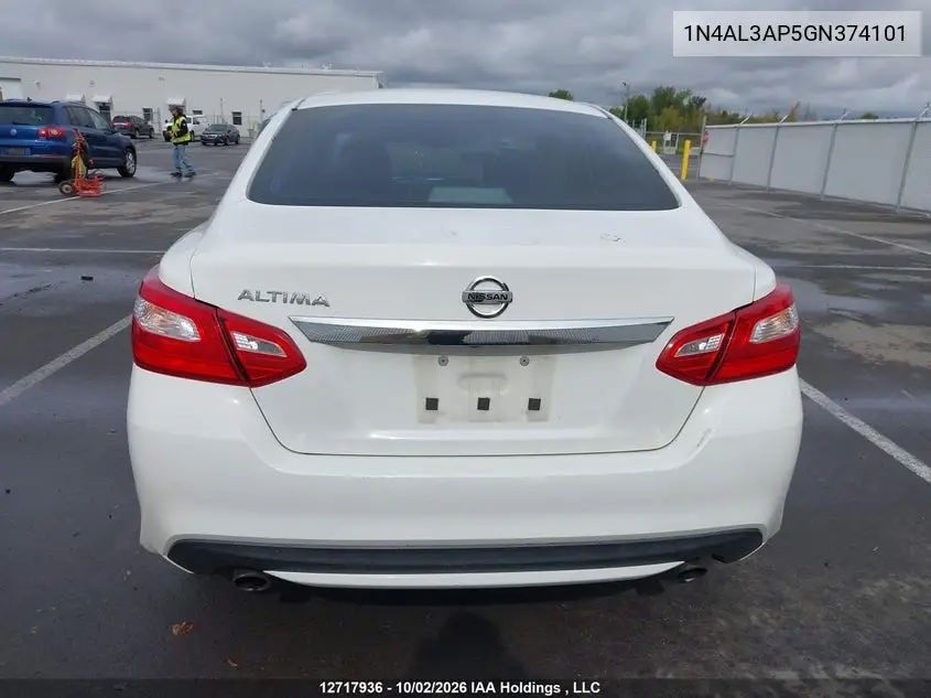 2016 NISSAN ALTIMA VIN 1N4AL3AP5GN374101 — фото 17