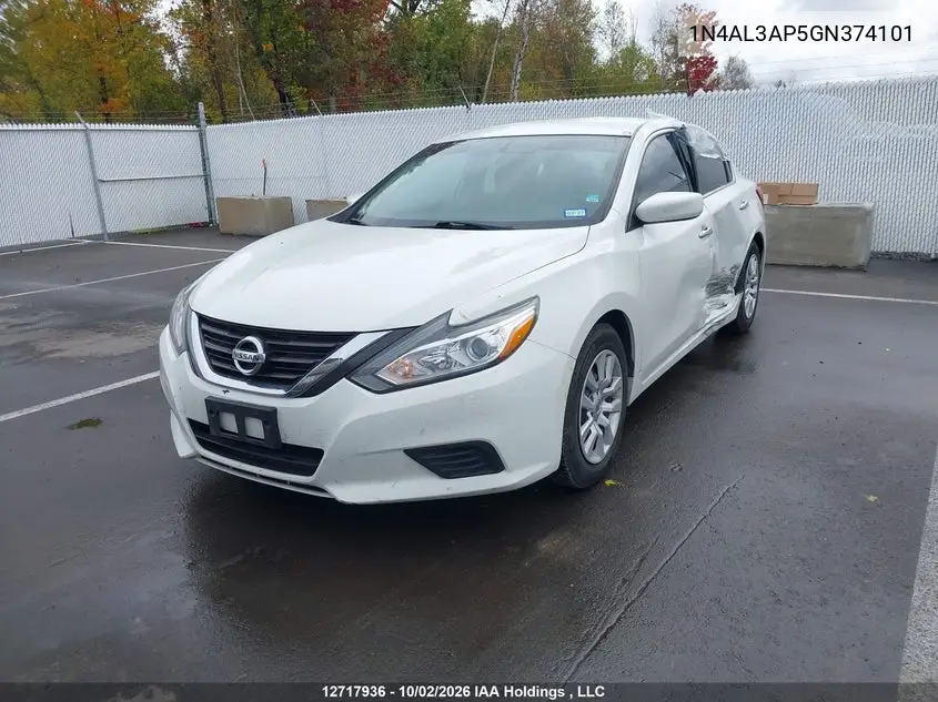 2016 NISSAN ALTIMA VIN 1N4AL3AP5GN374101 — фото 2