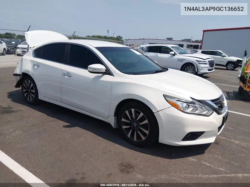 NISSAN ALTIMA 2016, VIN 1N4AL3AP5GC155067