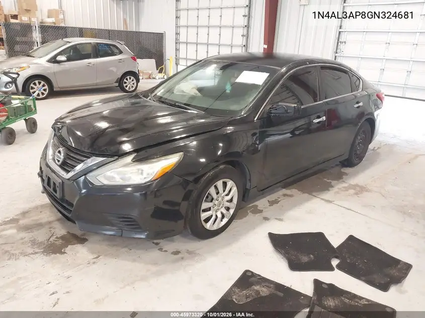 2016 NISSAN ALTIMA VIN 1N4AL3AP8GN324681 — фото 2