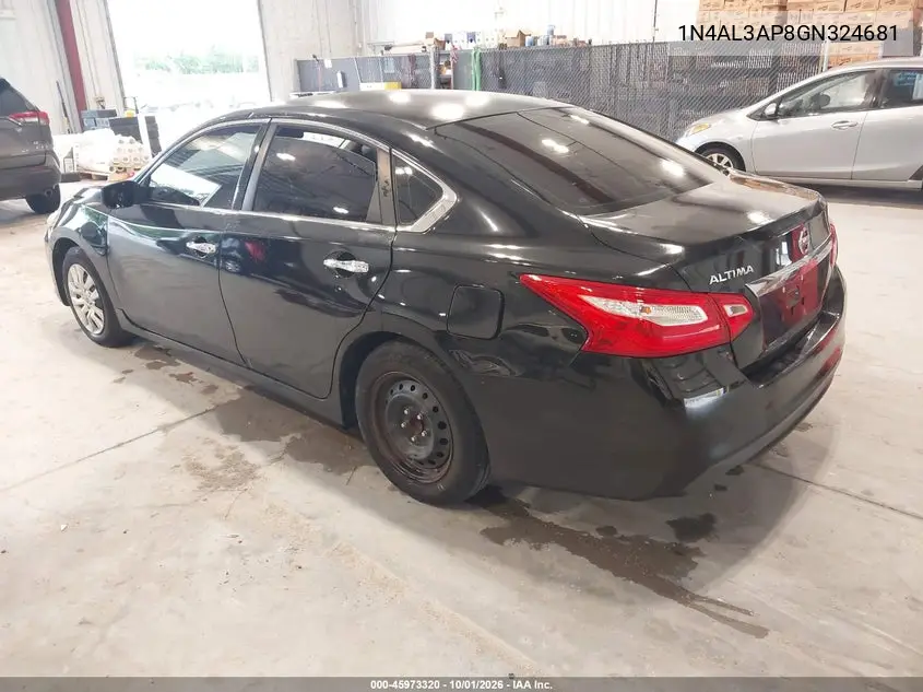 2016 NISSAN ALTIMA VIN 1N4AL3AP8GN324681 — фото 3